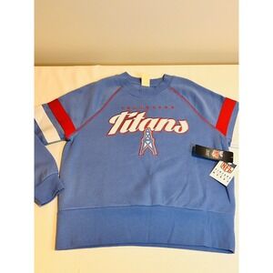 Tennessee Titans Oilers Retro NFL Vintage Marks Women's Medium Sweatshirt